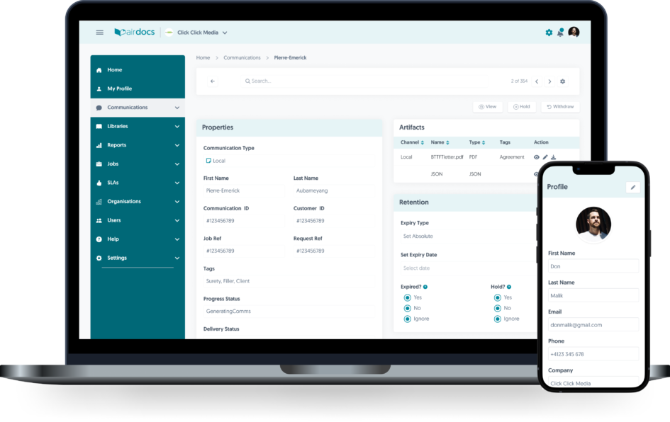 Airdocs Clever CCM - Customer Communication Management Platform