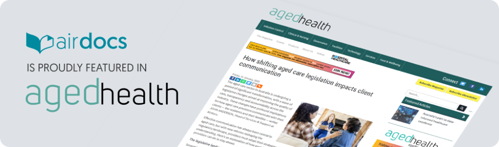 Featured in Aged Health Image